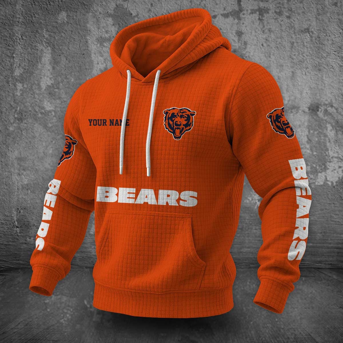 Chicago Bears Waffle Hoodie PLDT2077_306