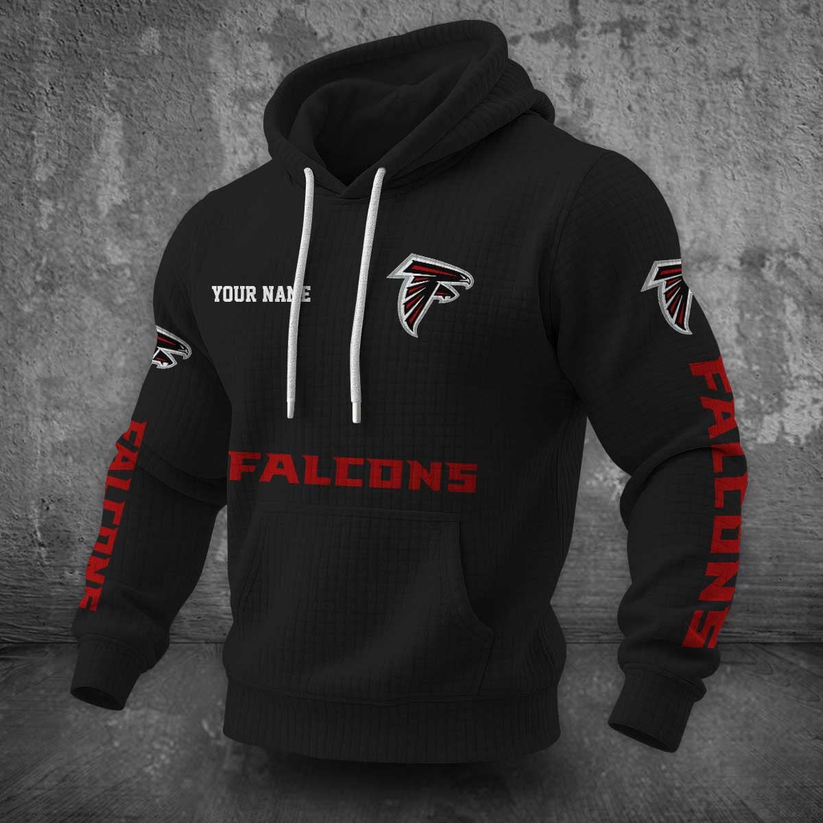 Atlanta Falcons Waffle Hoodie PLDT2077_302