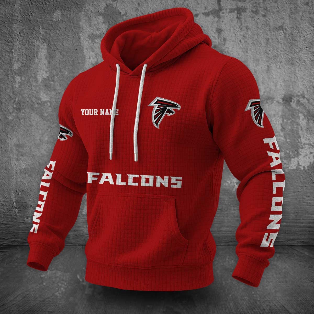 Atlanta Falcons Waffle Hoodie PLDT2077_302