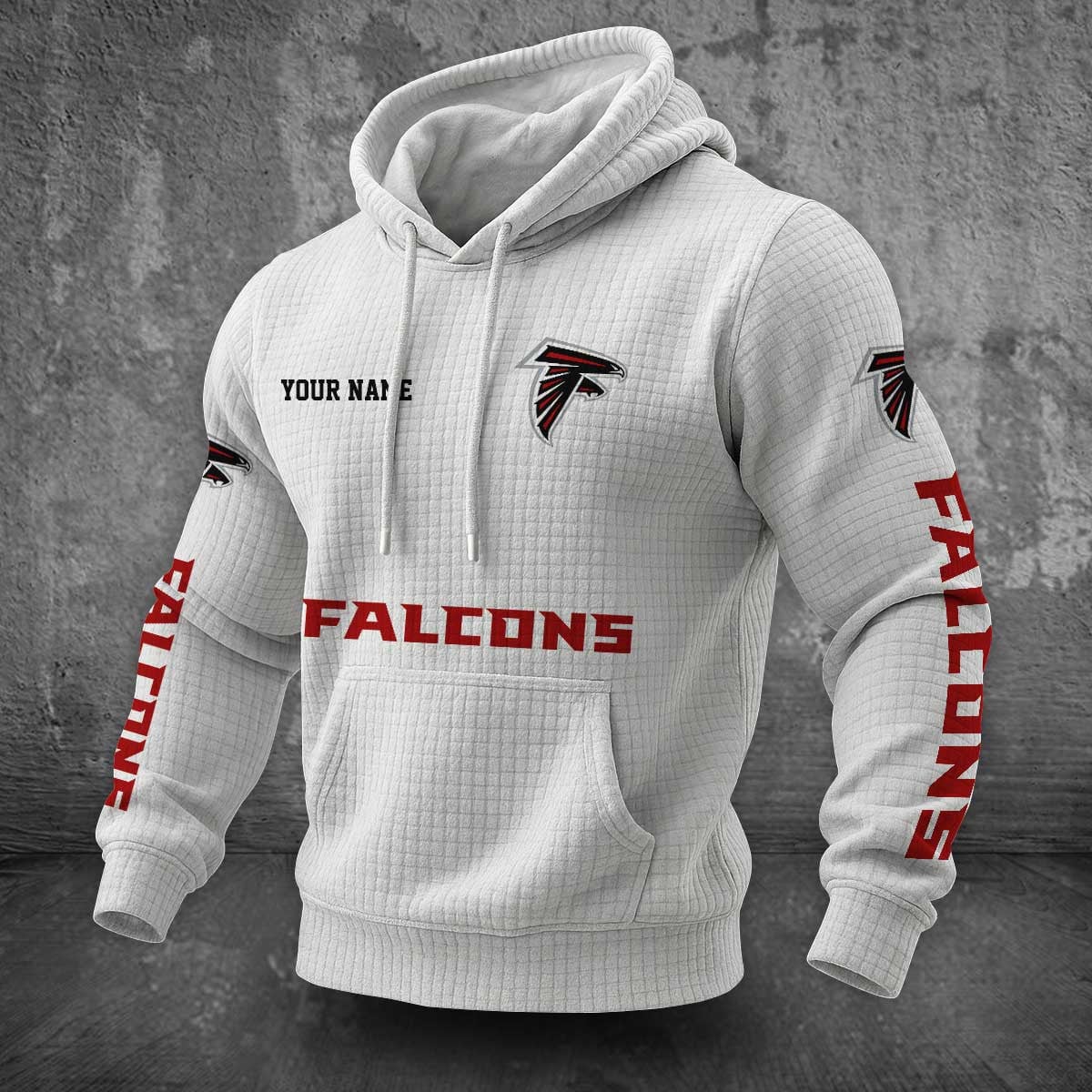Atlanta Falcons Waffle Hoodie PLDT2077_302