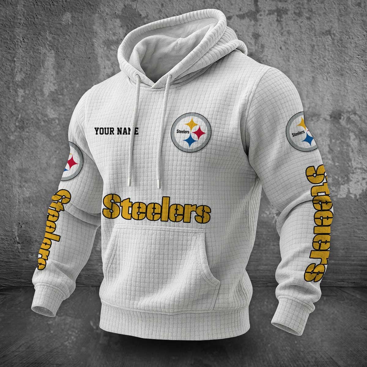 Pittsburgh Steelers Waffle Hoodie PLDT2077_327