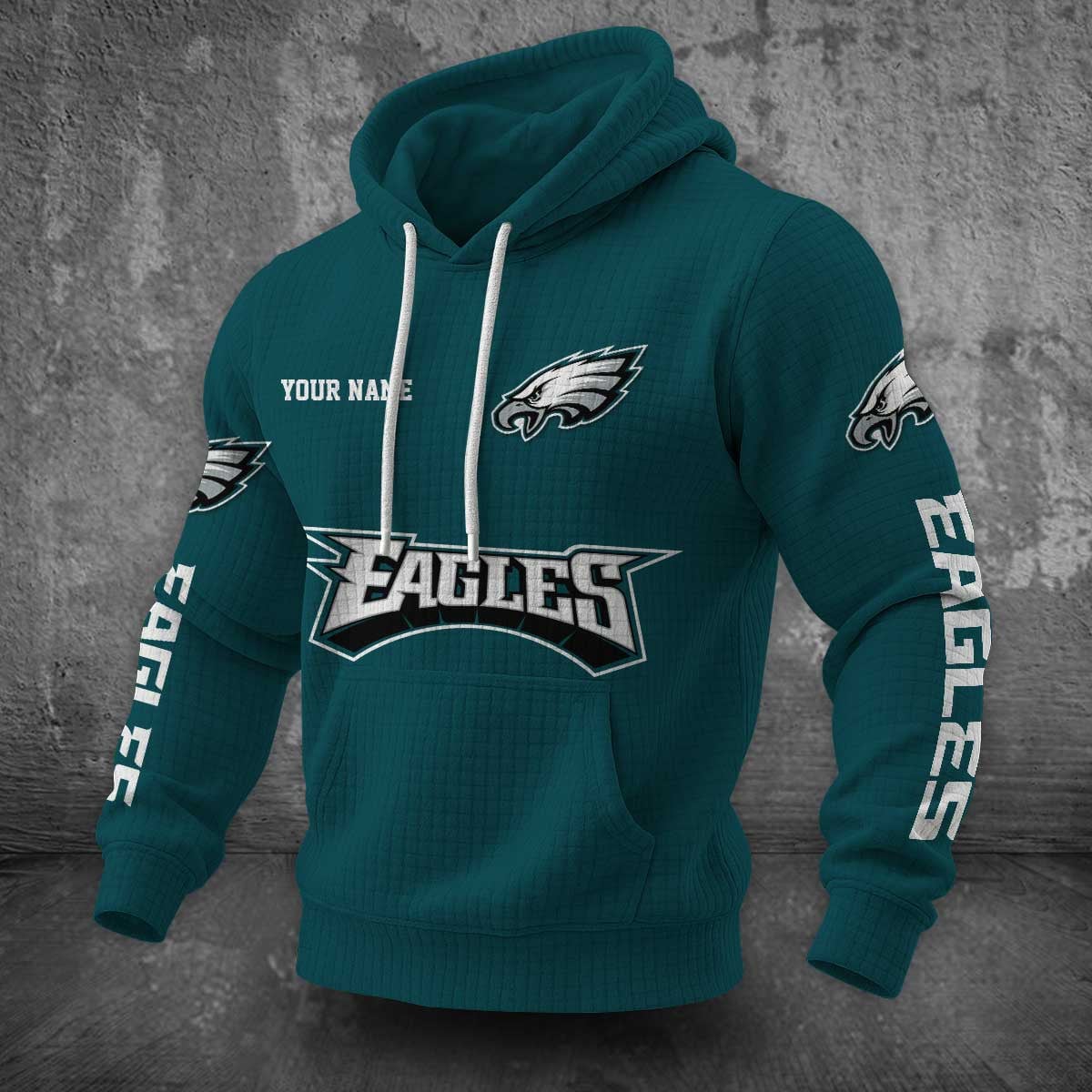 Philadelphia Eagles Waffle Hoodie PLDT2077_326