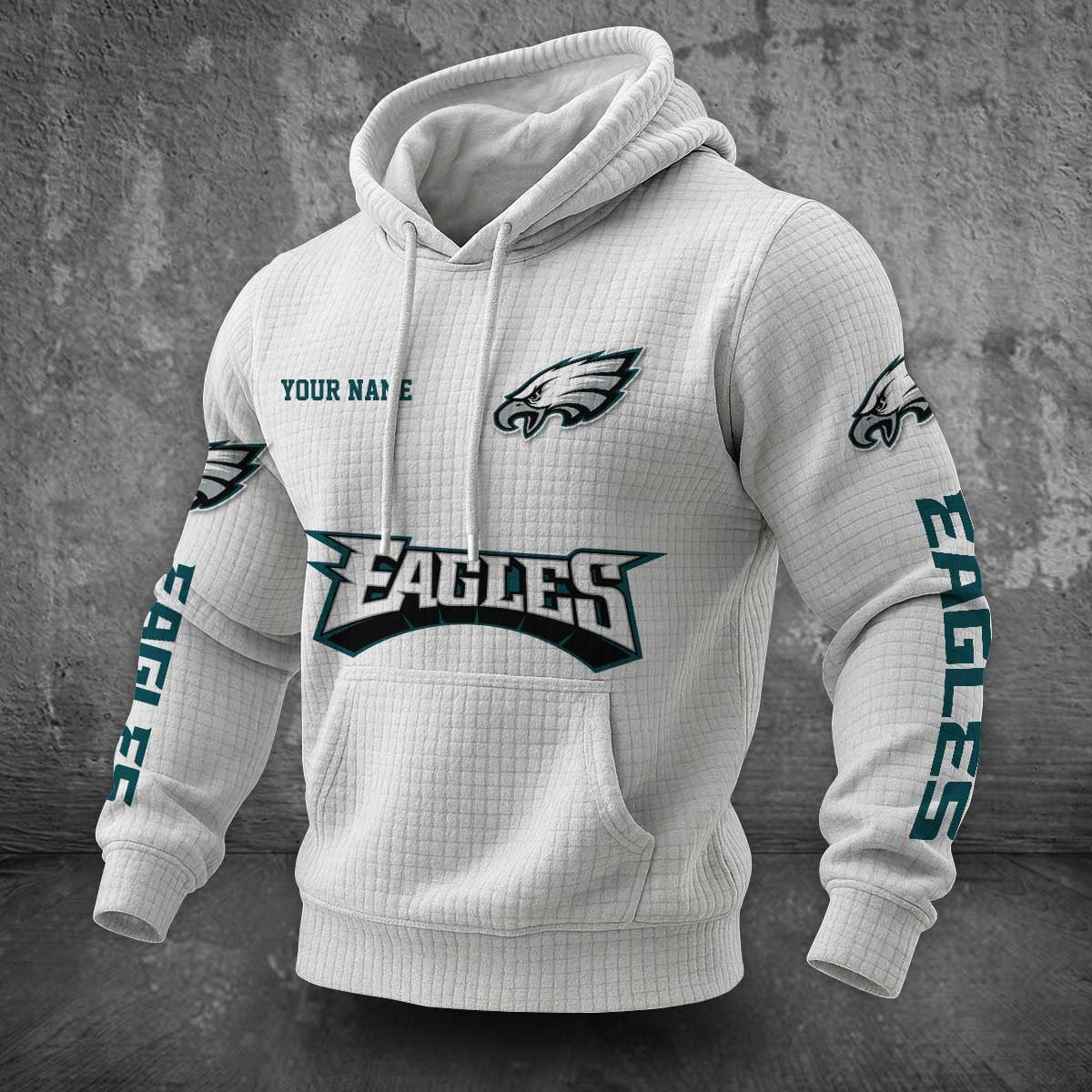 Philadelphia Eagles Waffle Hoodie PLDT2077_326