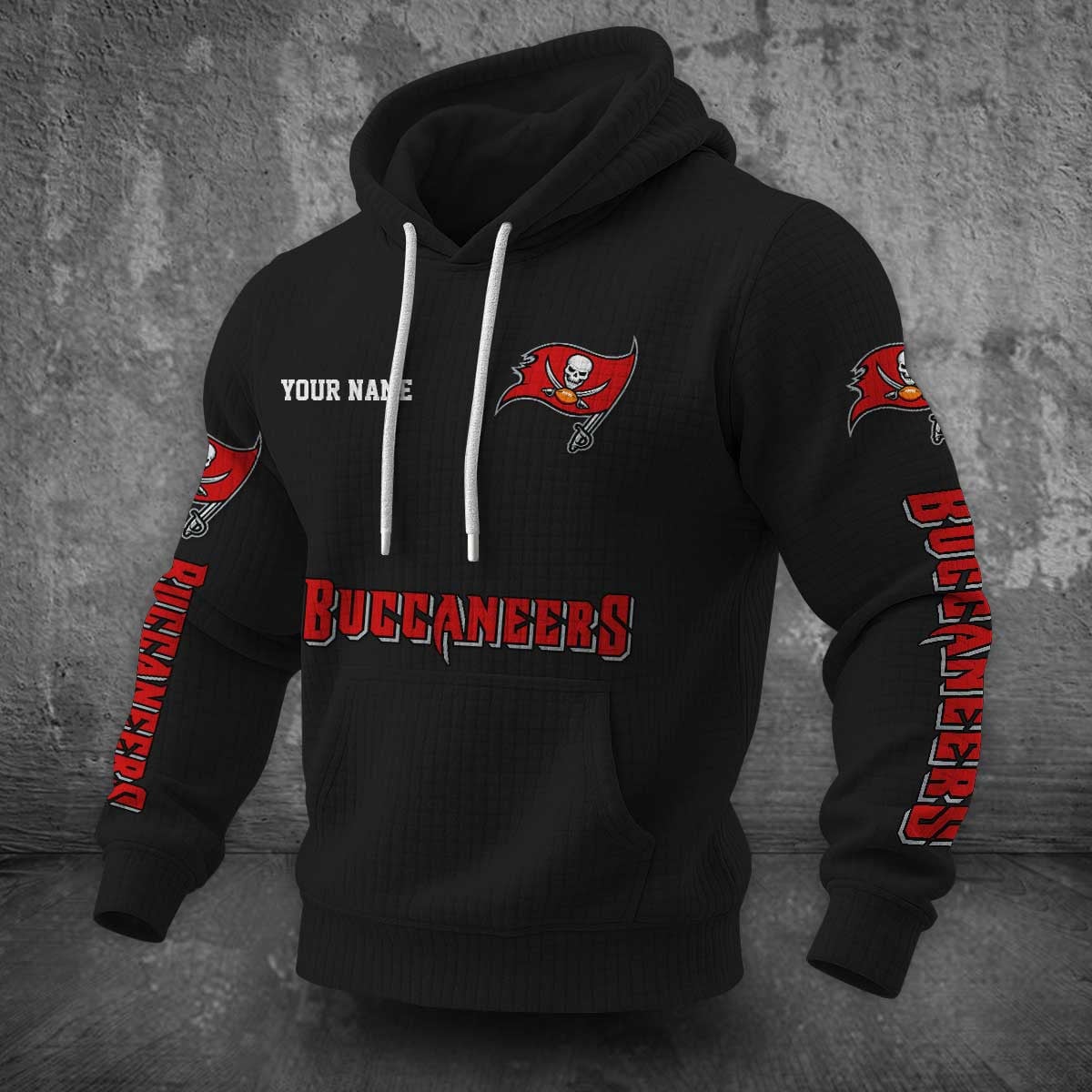 Tampa Bay Buccaneers Waffle Hoodie PLDT2077_330