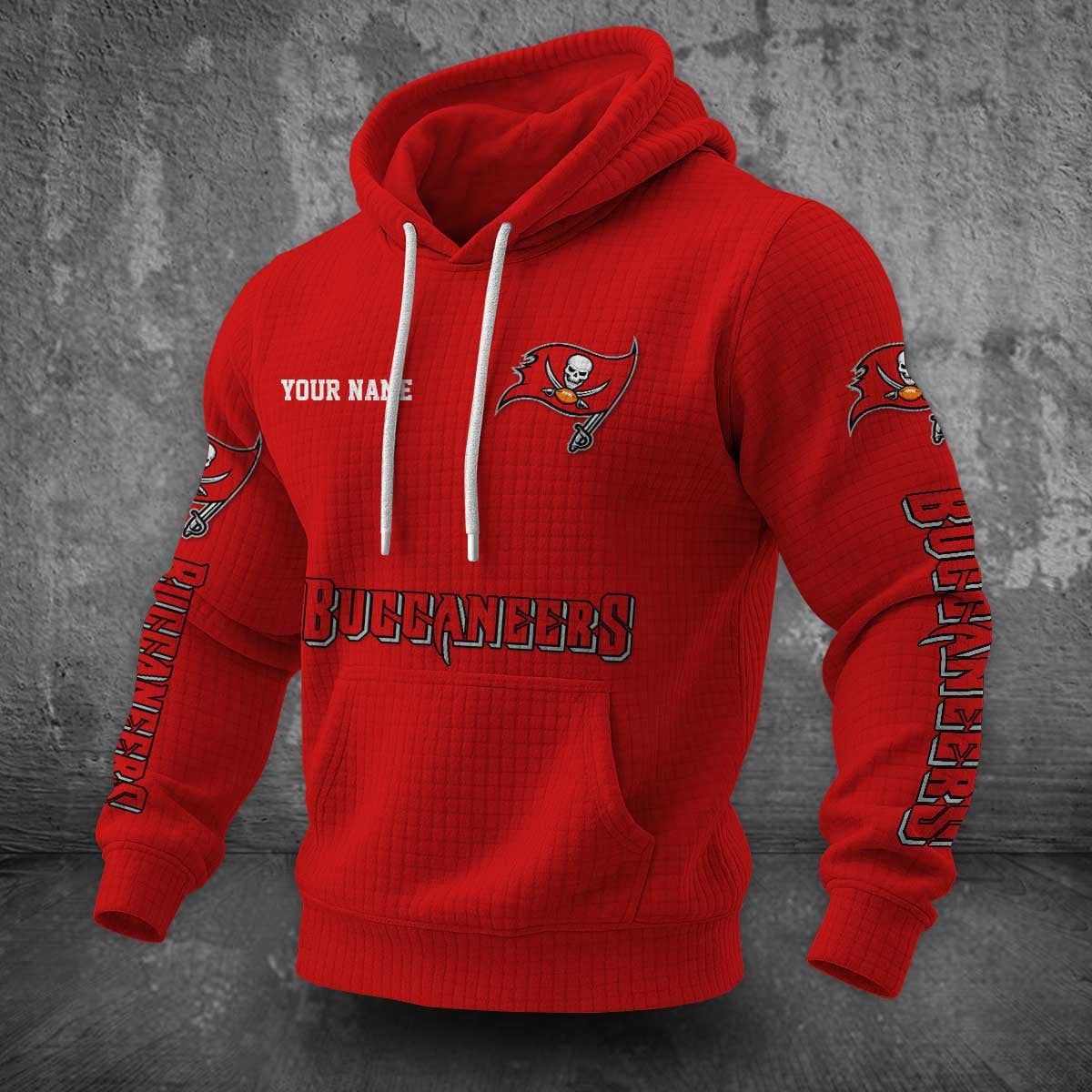Tampa Bay Buccaneers Waffle Hoodie PLDT2077_330