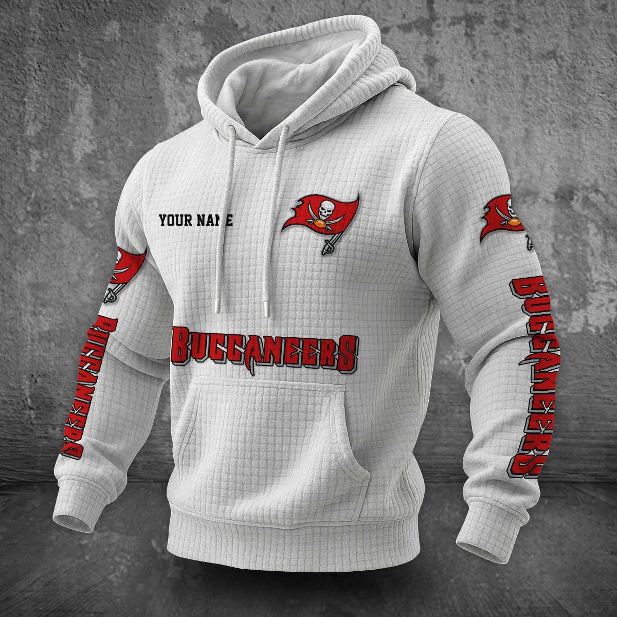 Tampa Bay Buccaneers Waffle Hoodie PLDT2077_330
