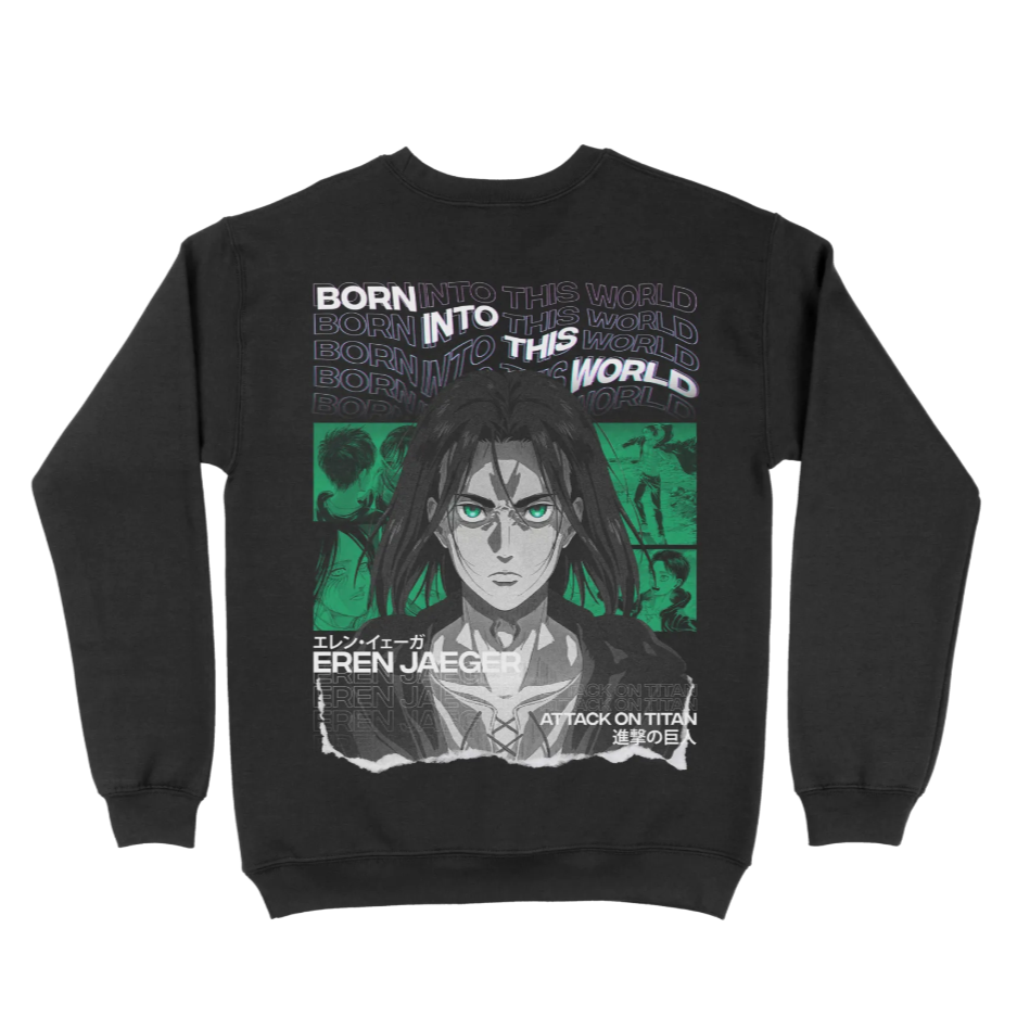 Eren Jaeger Attack on Titan | Sweatshirt