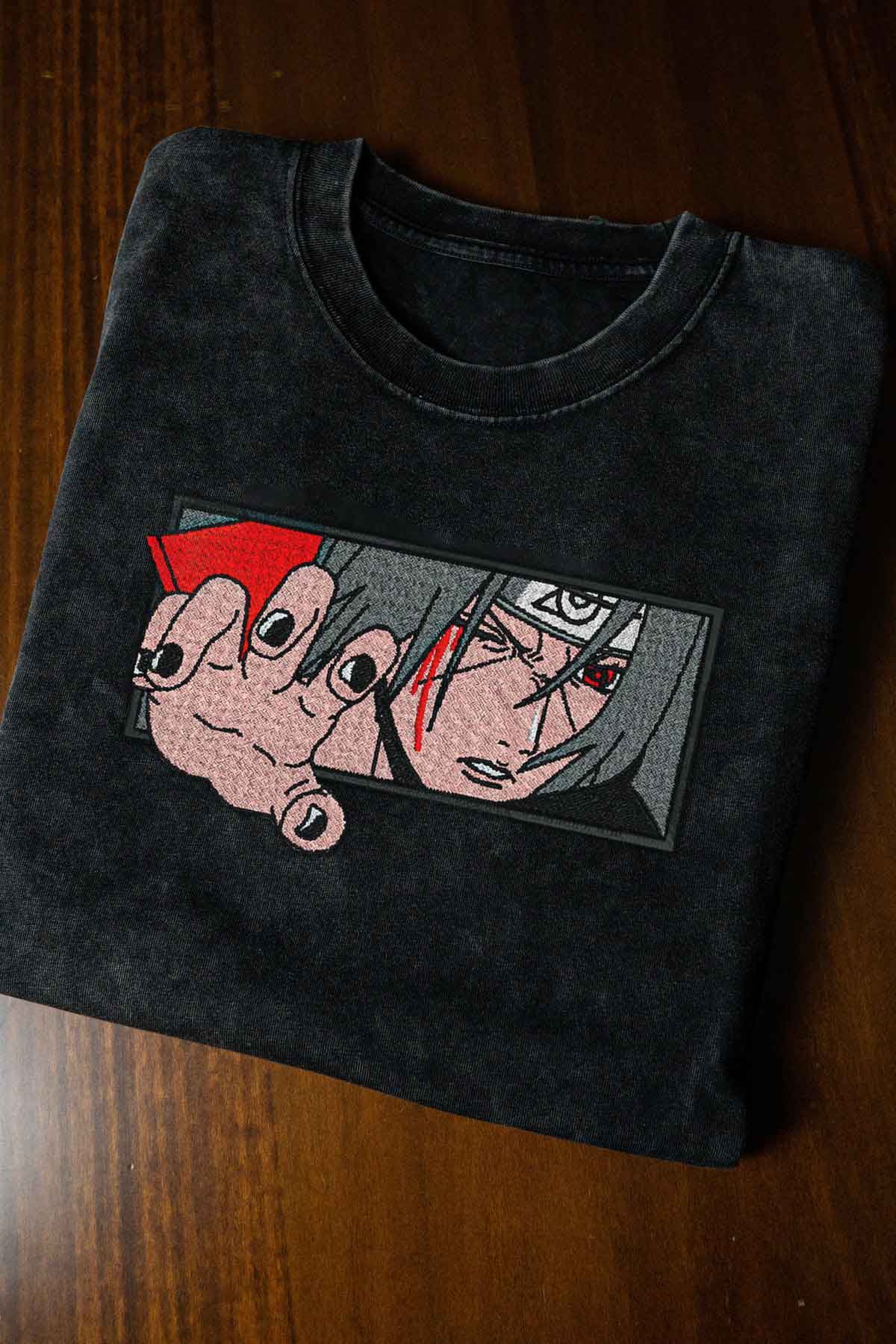 Itachi Embroidery Tee