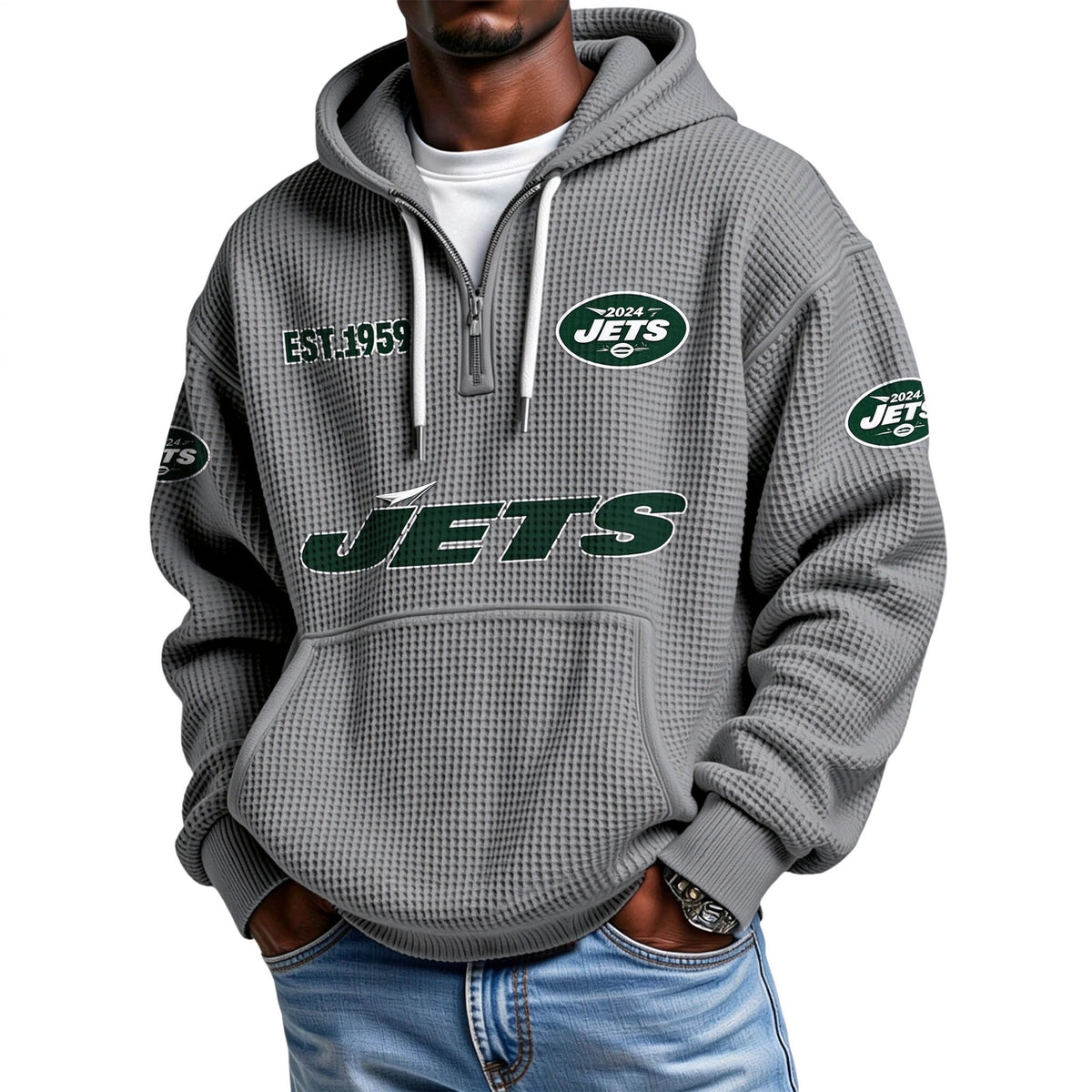 Waffle Hoodie - Jets