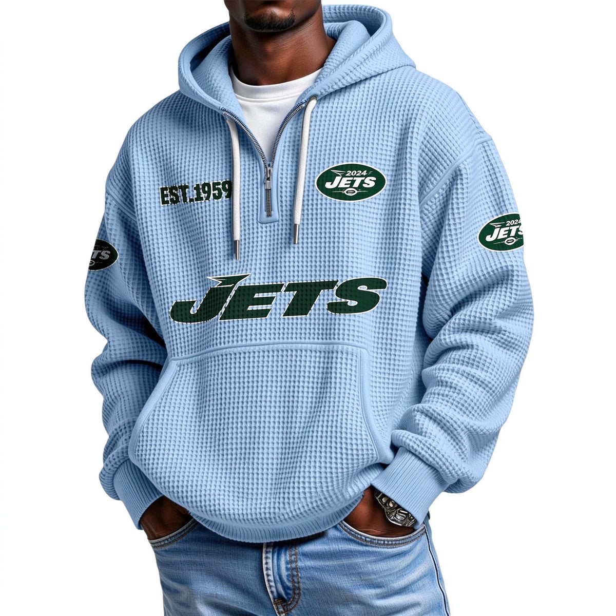 Waffle Hoodie - Jets