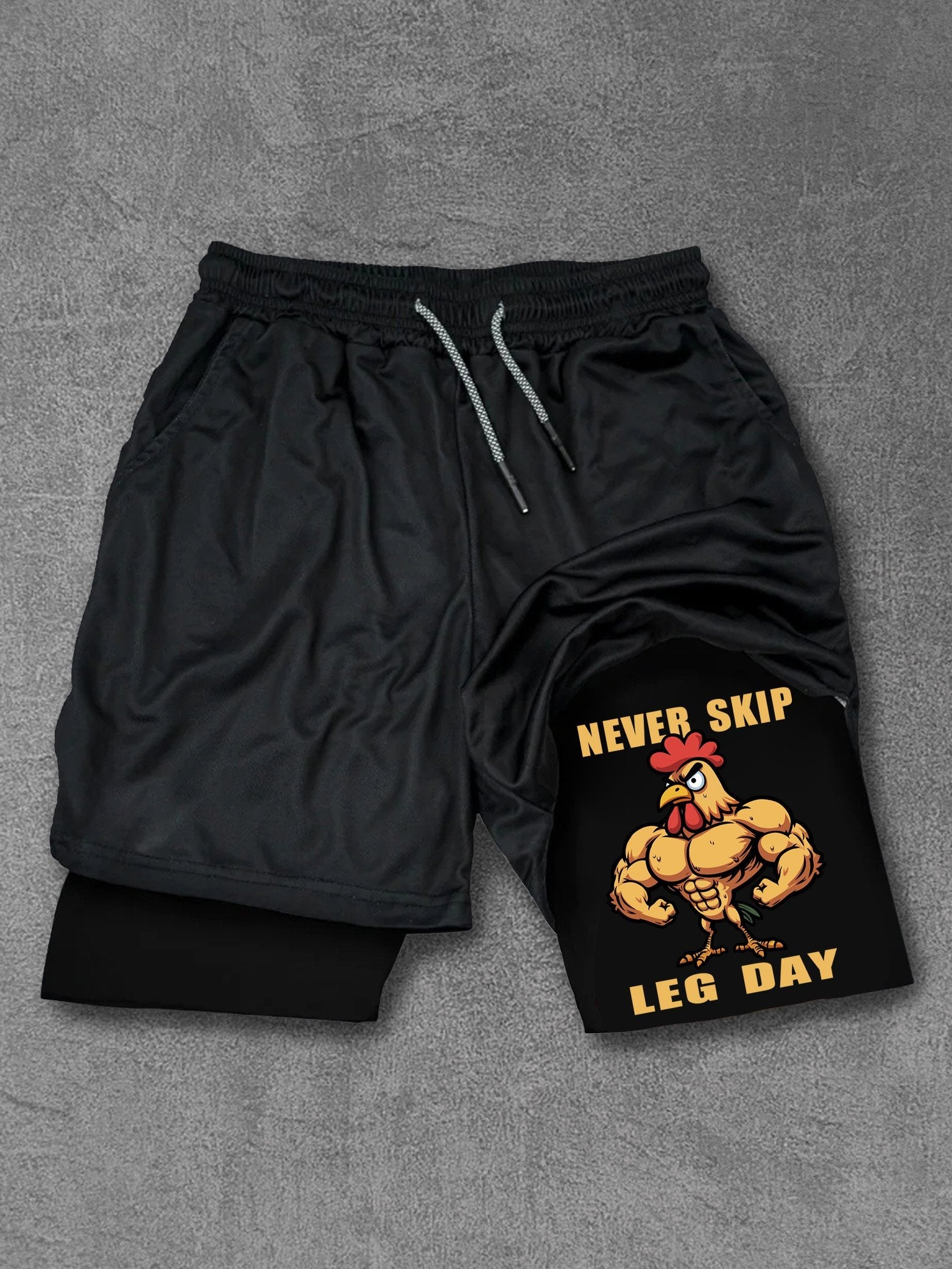 never skip leg day Performance Training Shorts