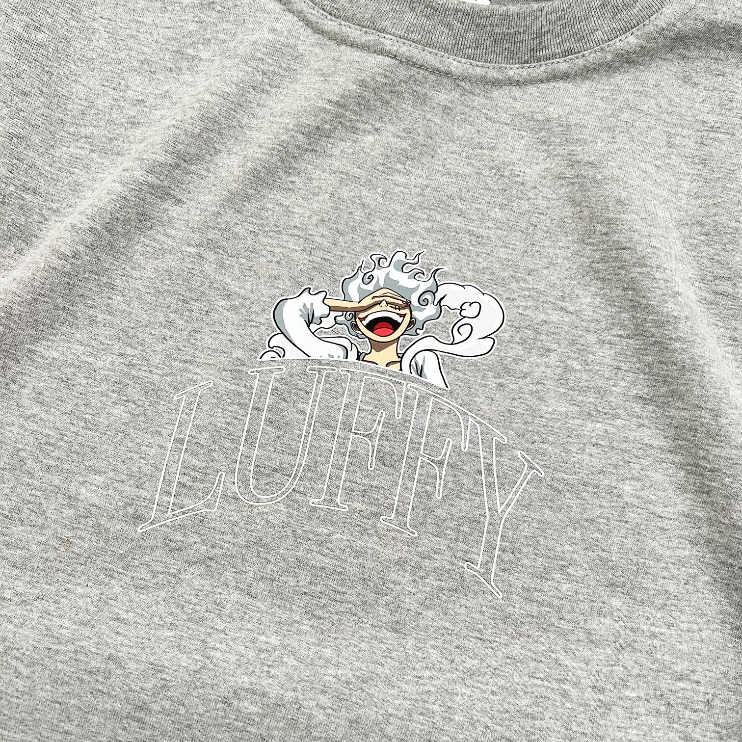 Luffy Tee (heather grey)