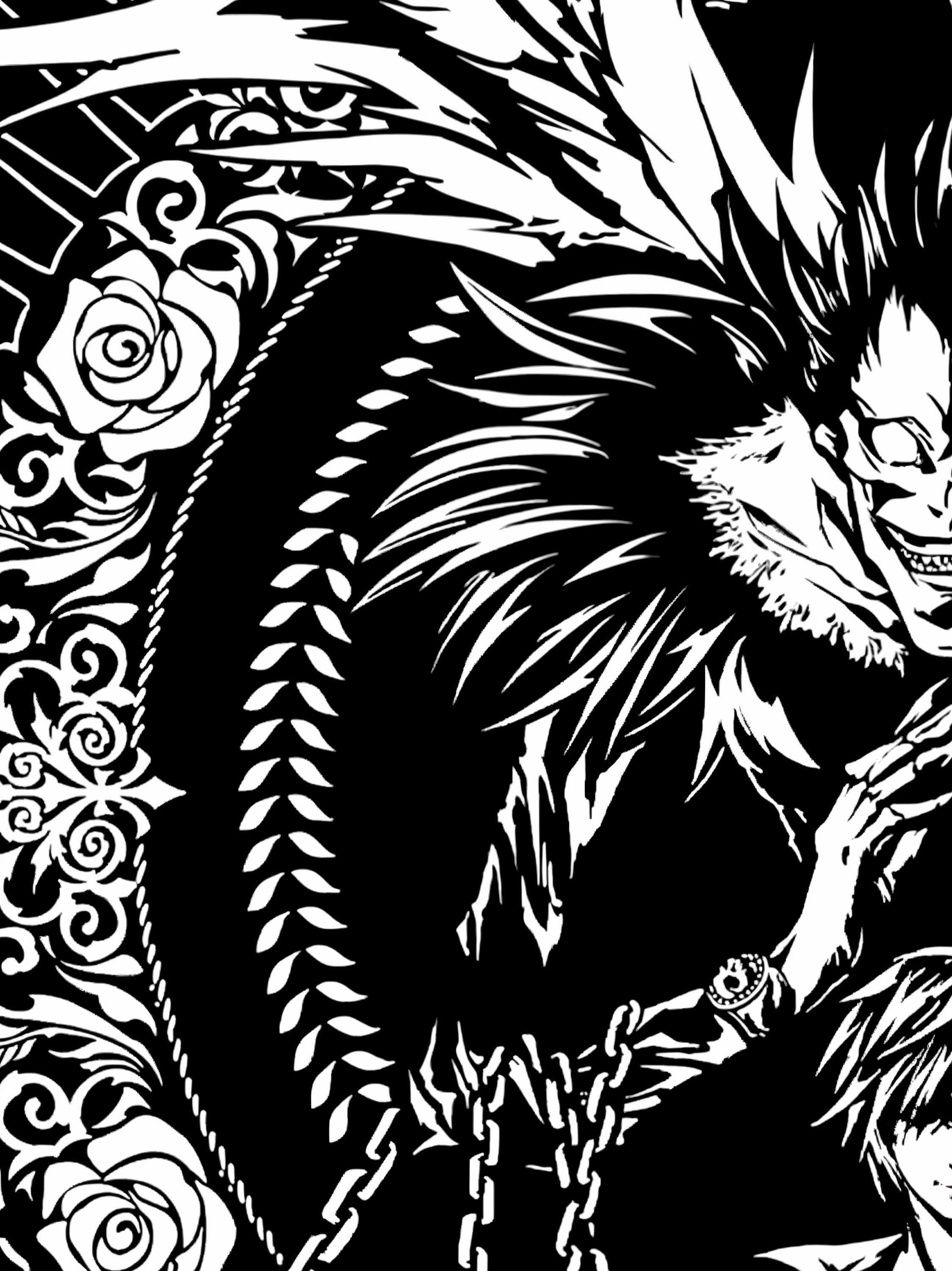 Ryuk x Light 2-Sided Vintage Tee