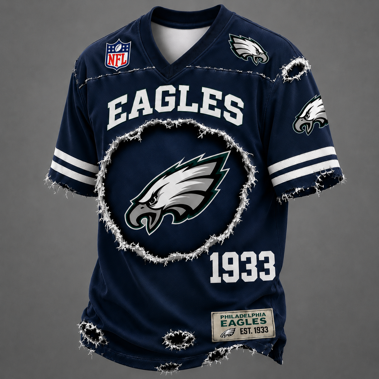 PE x NFL Luxury Classic T-shirt DDT 140526 TTTZ