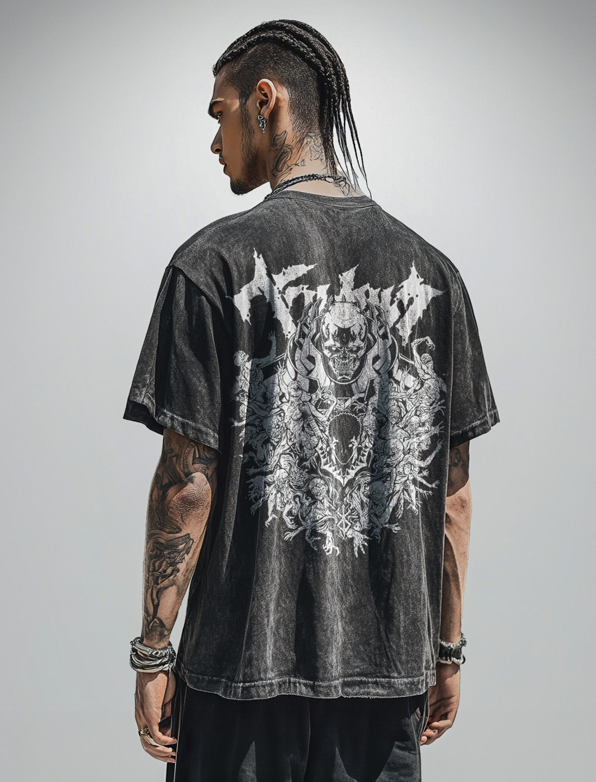 Skull Knight 2-Sided Vintage Tee