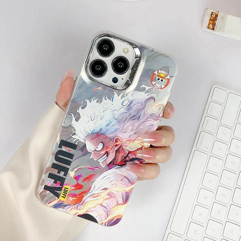 Luffy Gear 5 Attack iPhone Case