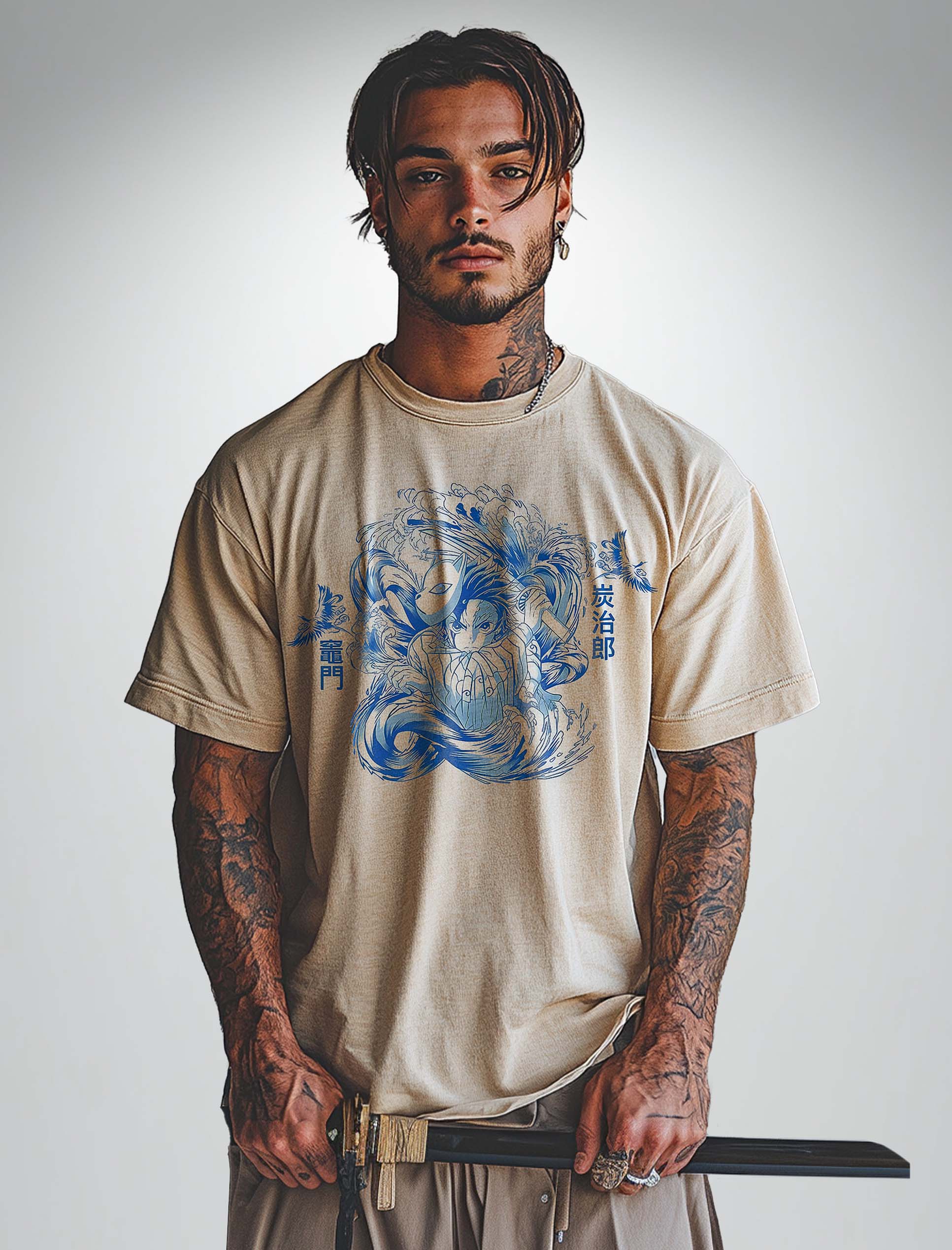 Tanjiro's Water Dance Vintage Tee