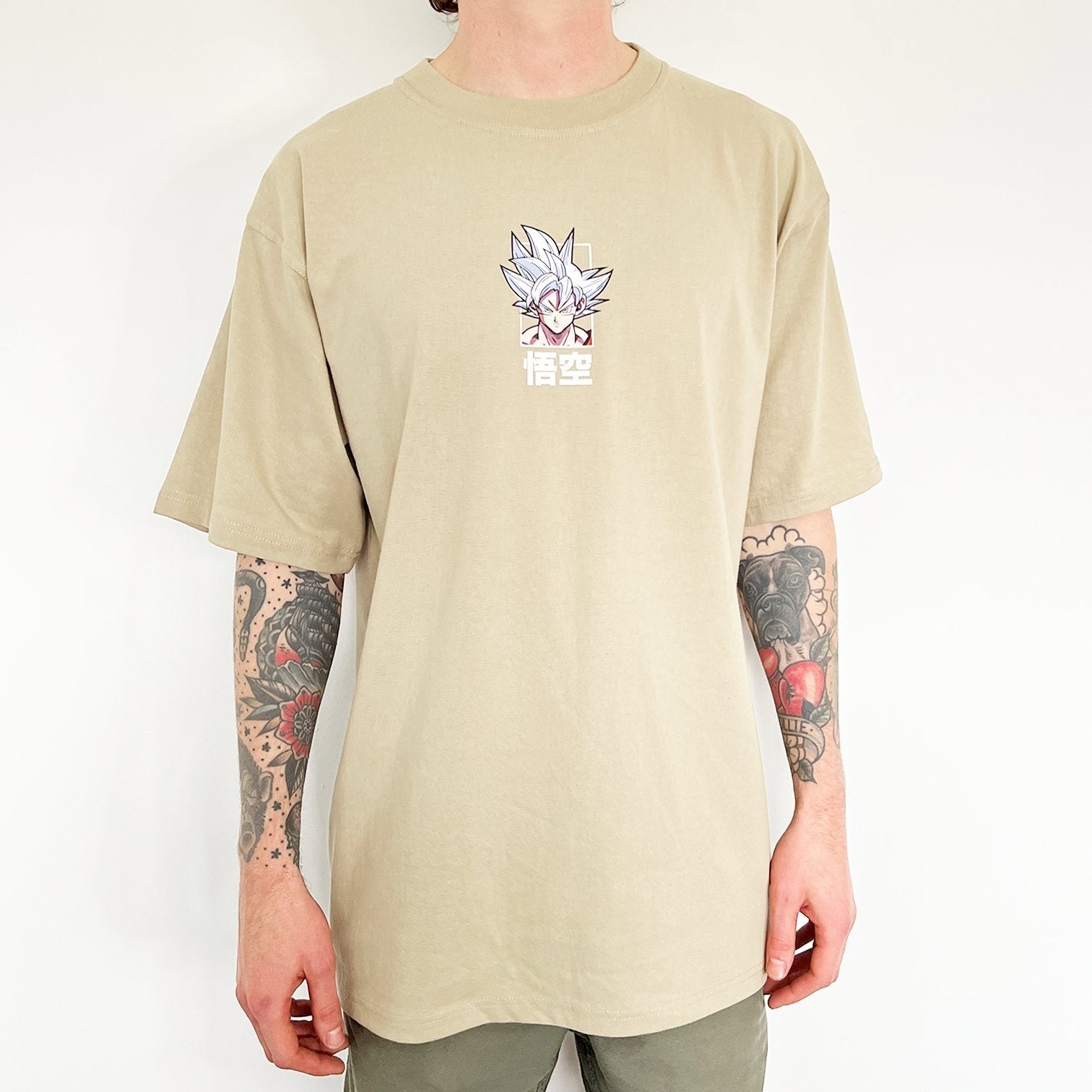 UI Goku Tee (beige)