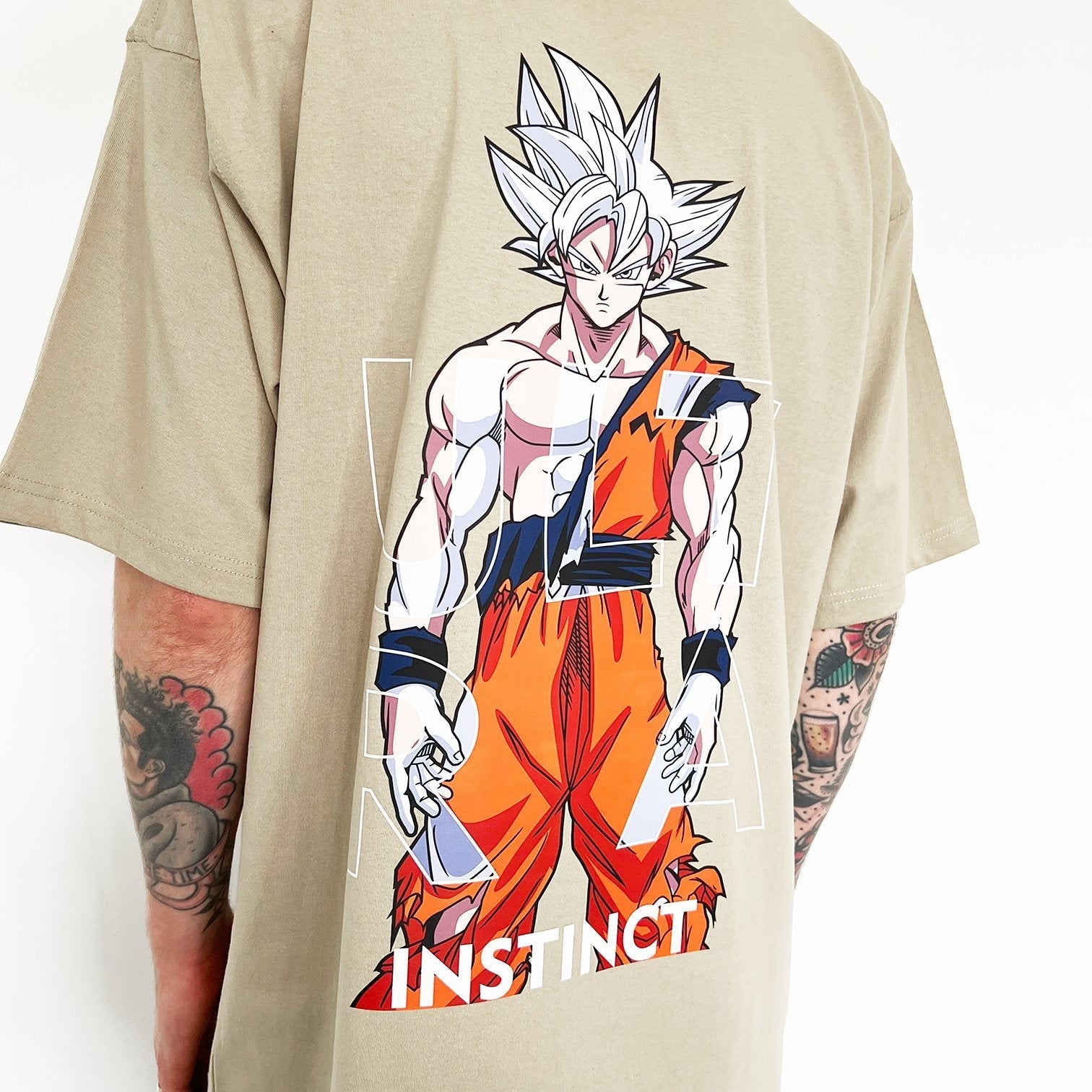 UI Goku Tee (beige)