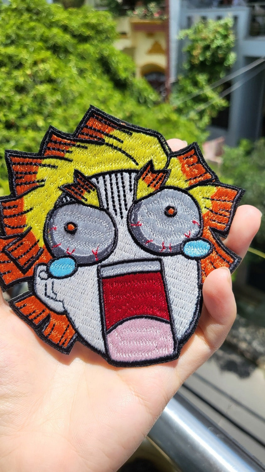 Zenitsu Demon Slayer Embroidered patches