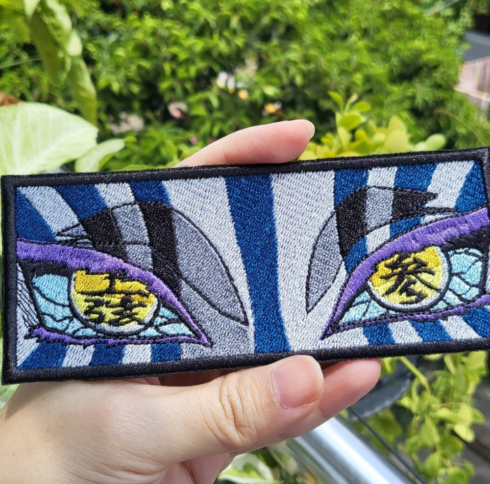 Akaza Demon Slayer Embroidered patches