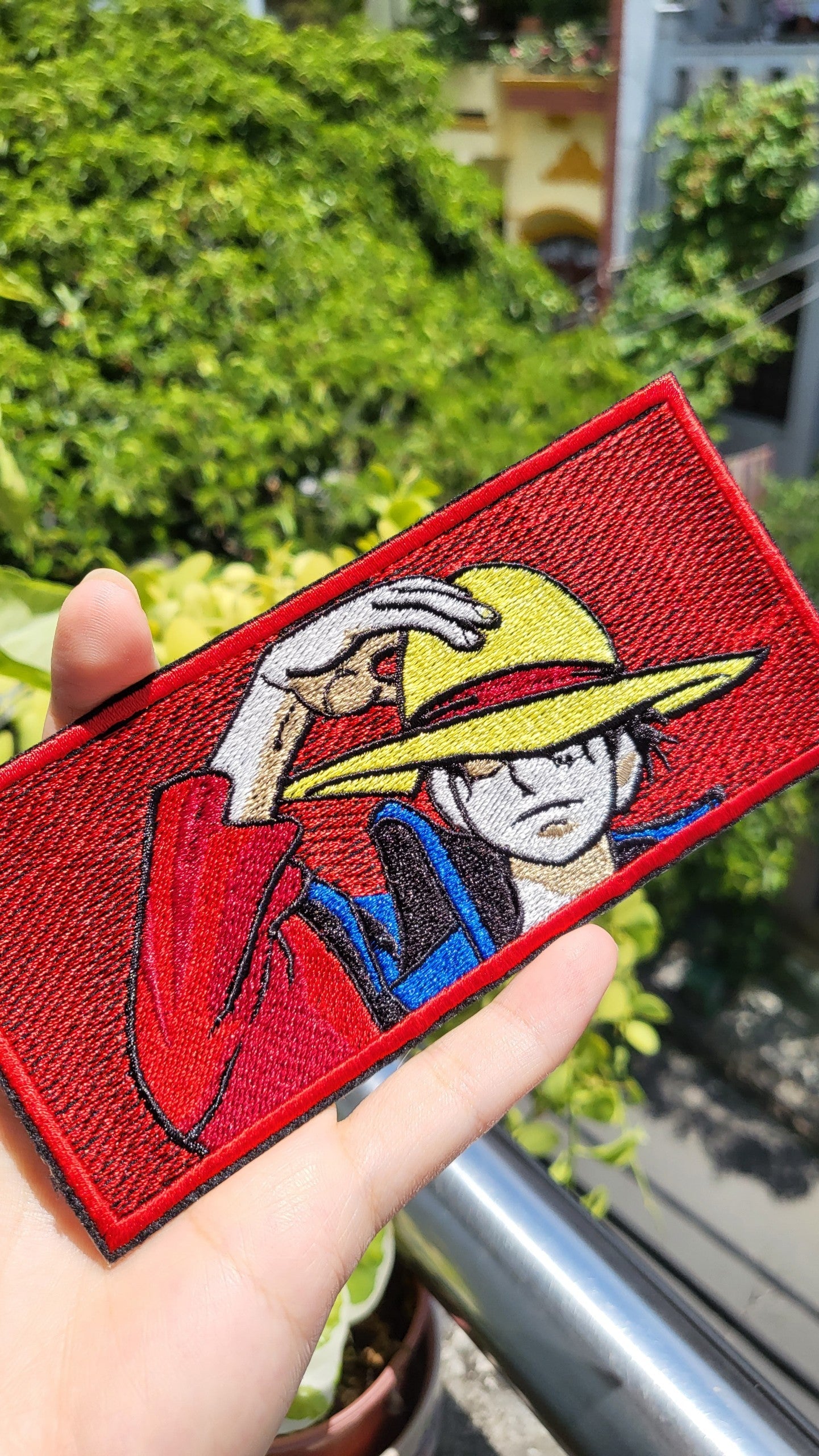 Luffy One Piece Embroidery patches