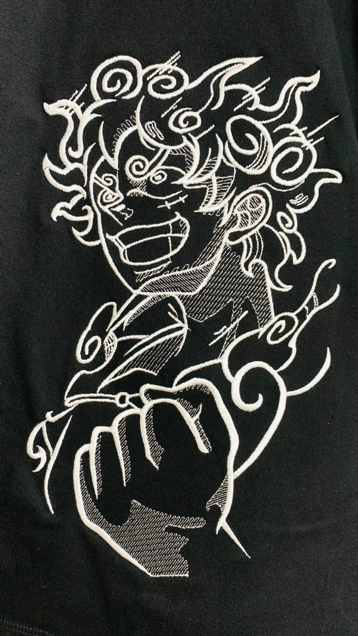 Luffy gear 5 One Piece Embroidered Sweater