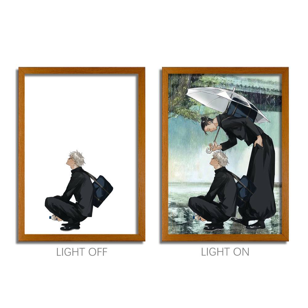Jujutsu Kaisen Anime Light Box Series – LED Light Painting Frames & Wall Art