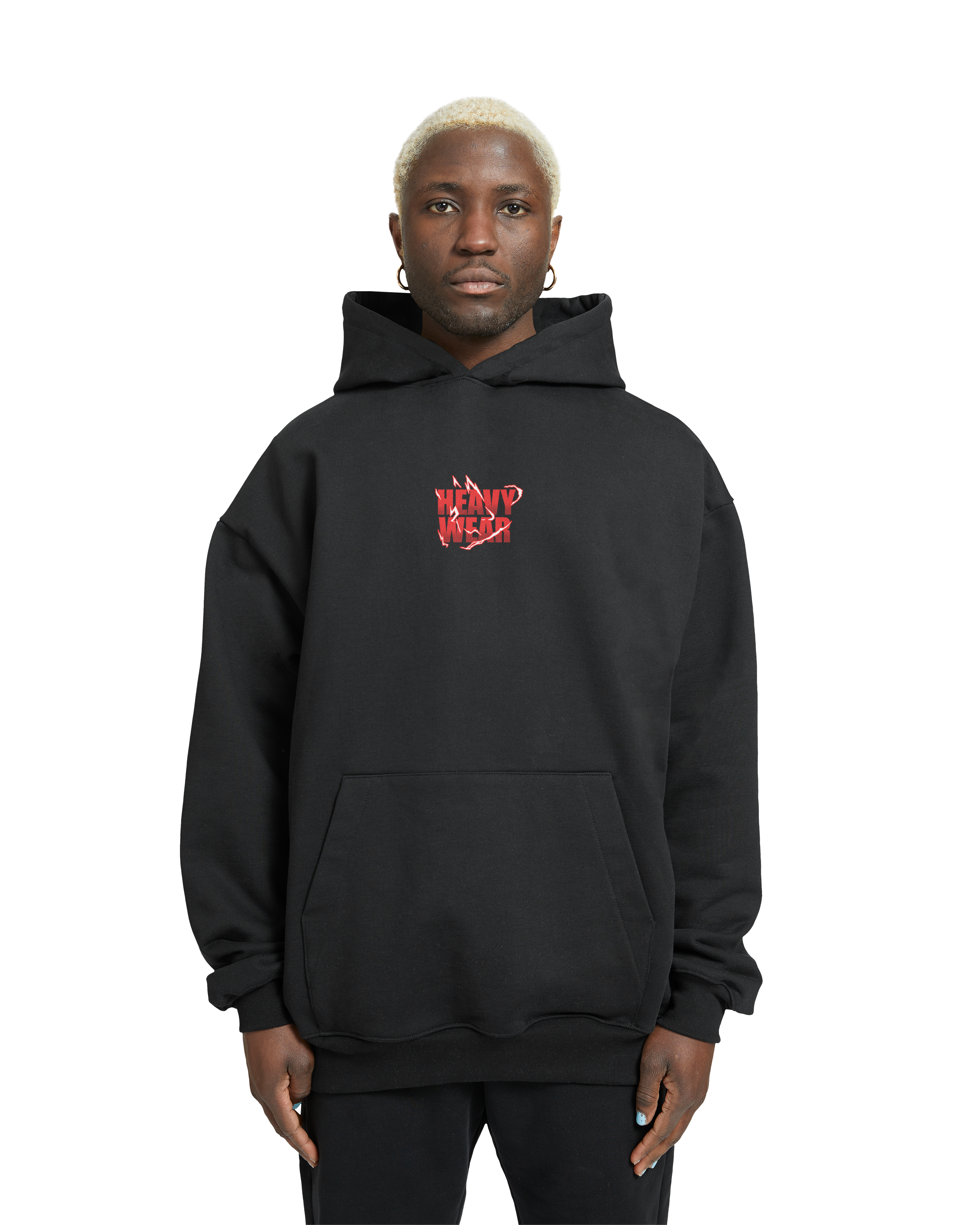 "YUJIRO HANMA x HEAVY WEAR" - Heavy Oversized Hoodie