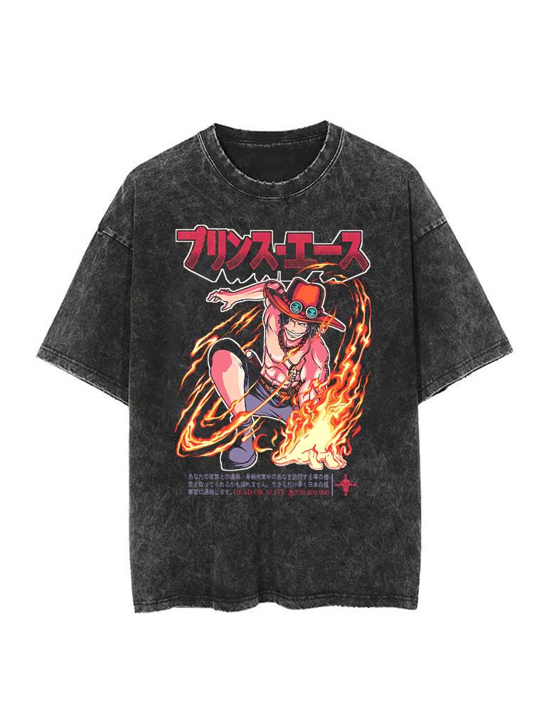 Fire Fist Ace Vintage Tee