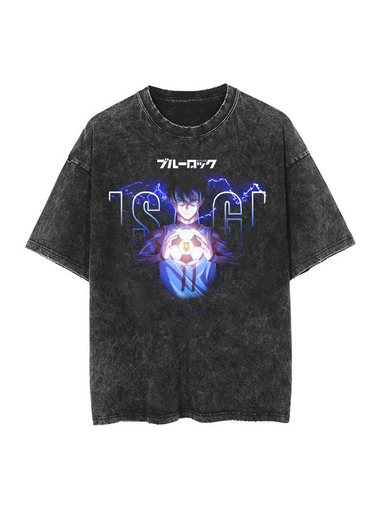 Isagi Blue Lock Vintage Tee