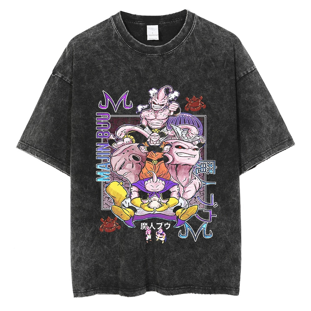 Majin Buu Vintage Washed Shirt