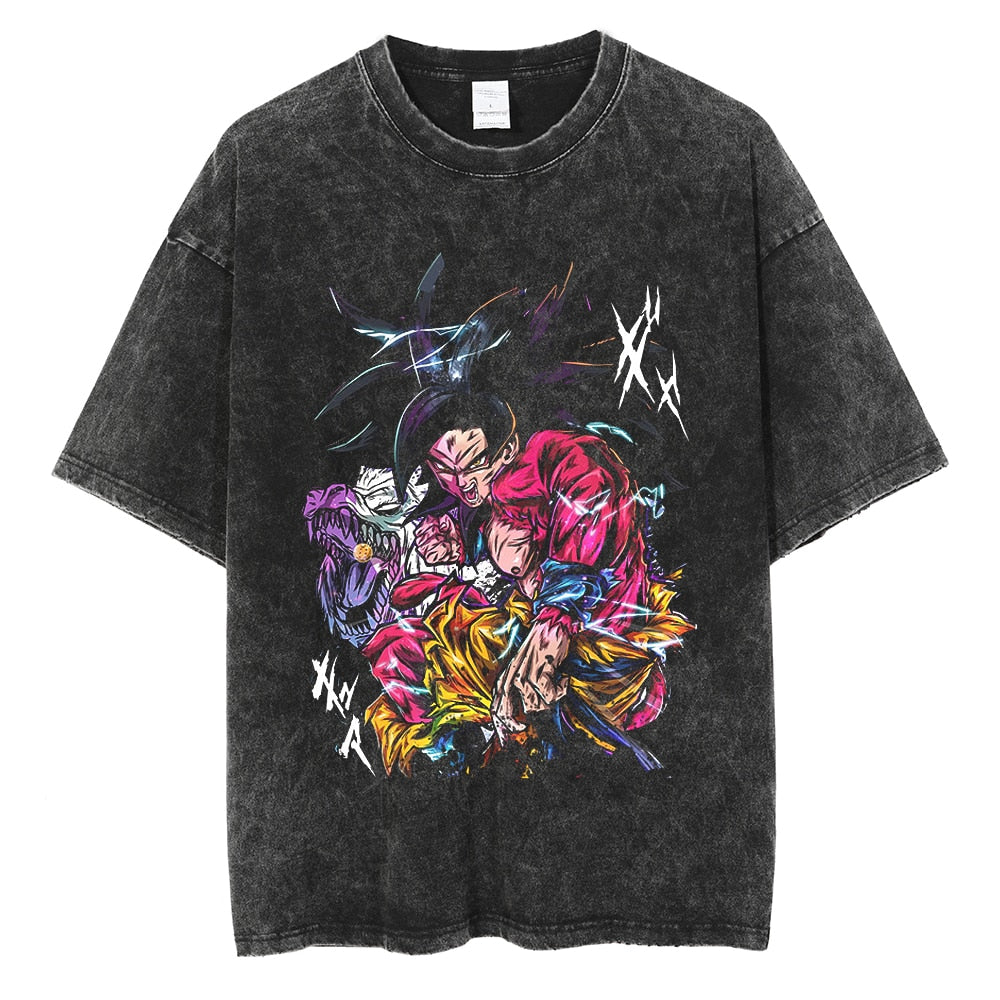 "Super Saiyan" Vintage Washed Shirt
