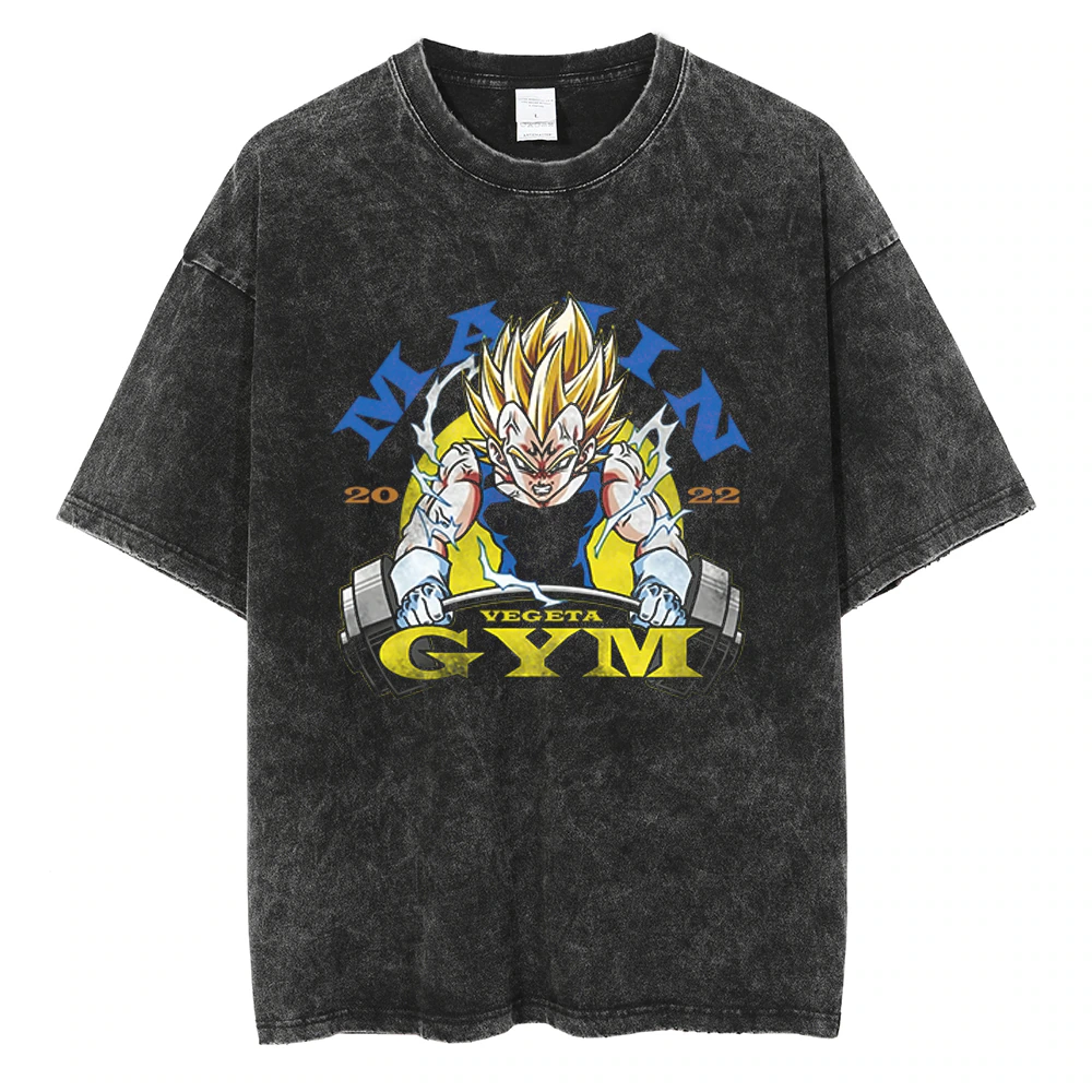 Vegeta Gym Vintage Washed Shirt