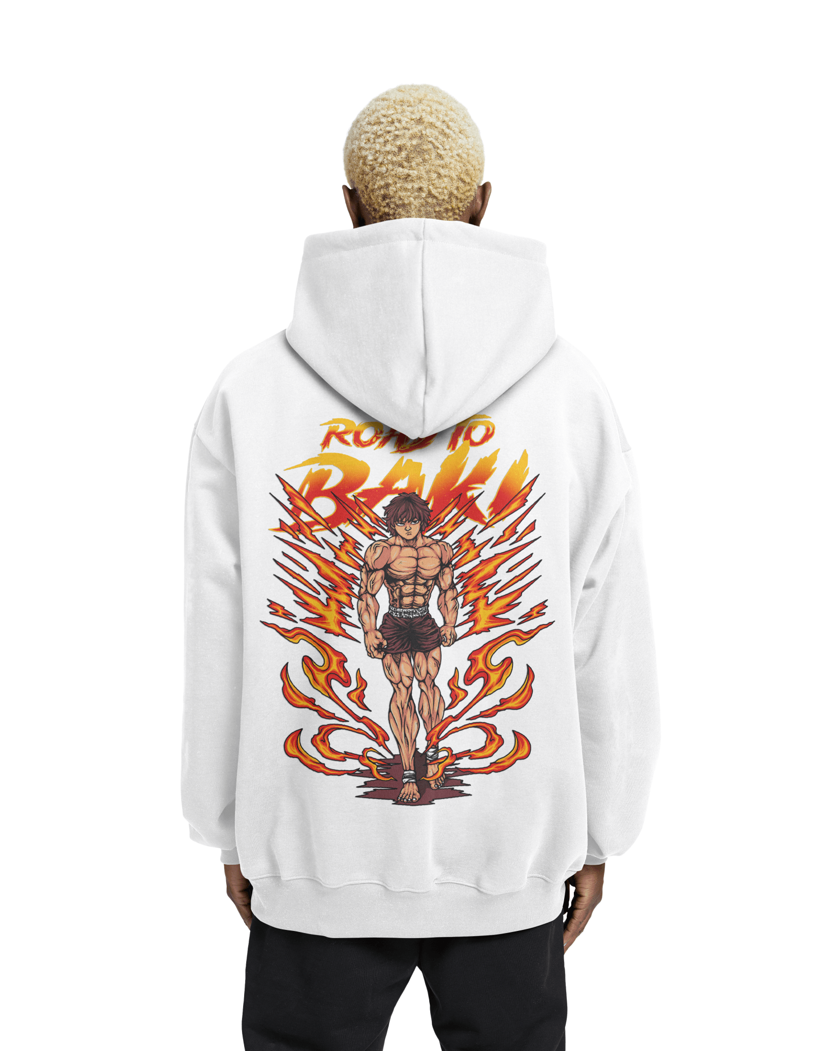 "BAKI x ROAD TO BAKI" - Heavy Oversized Hoodie