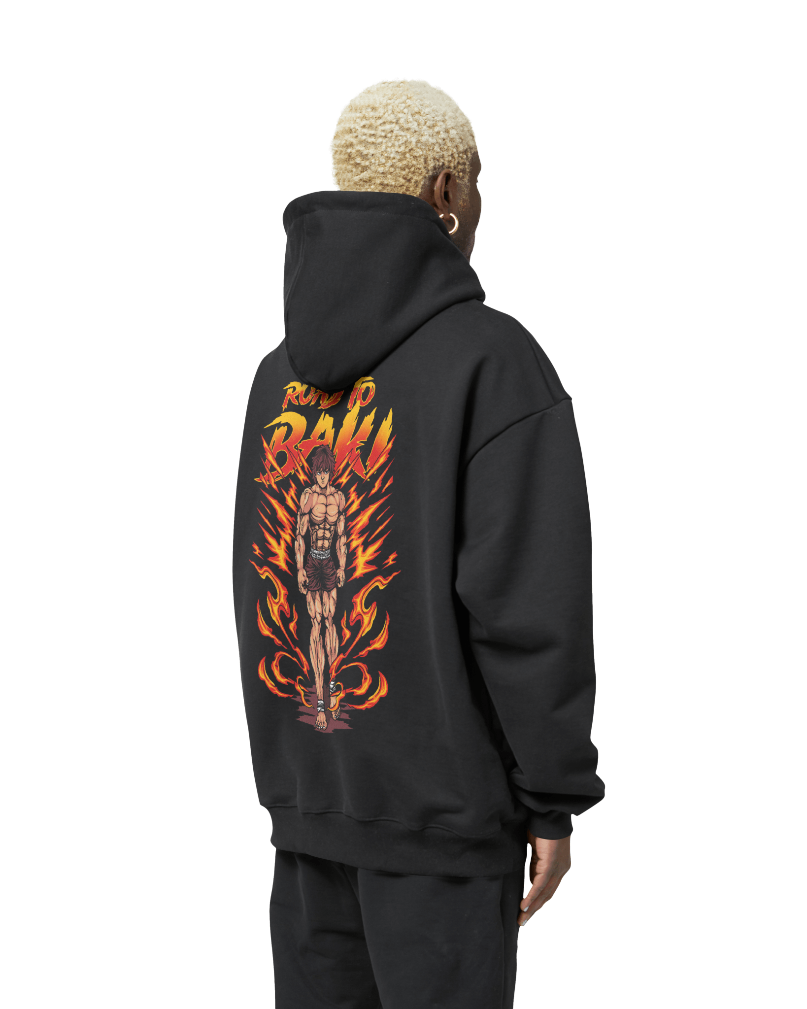 "BAKI x ROAD TO BAKI" - Heavy Oversized Hoodie