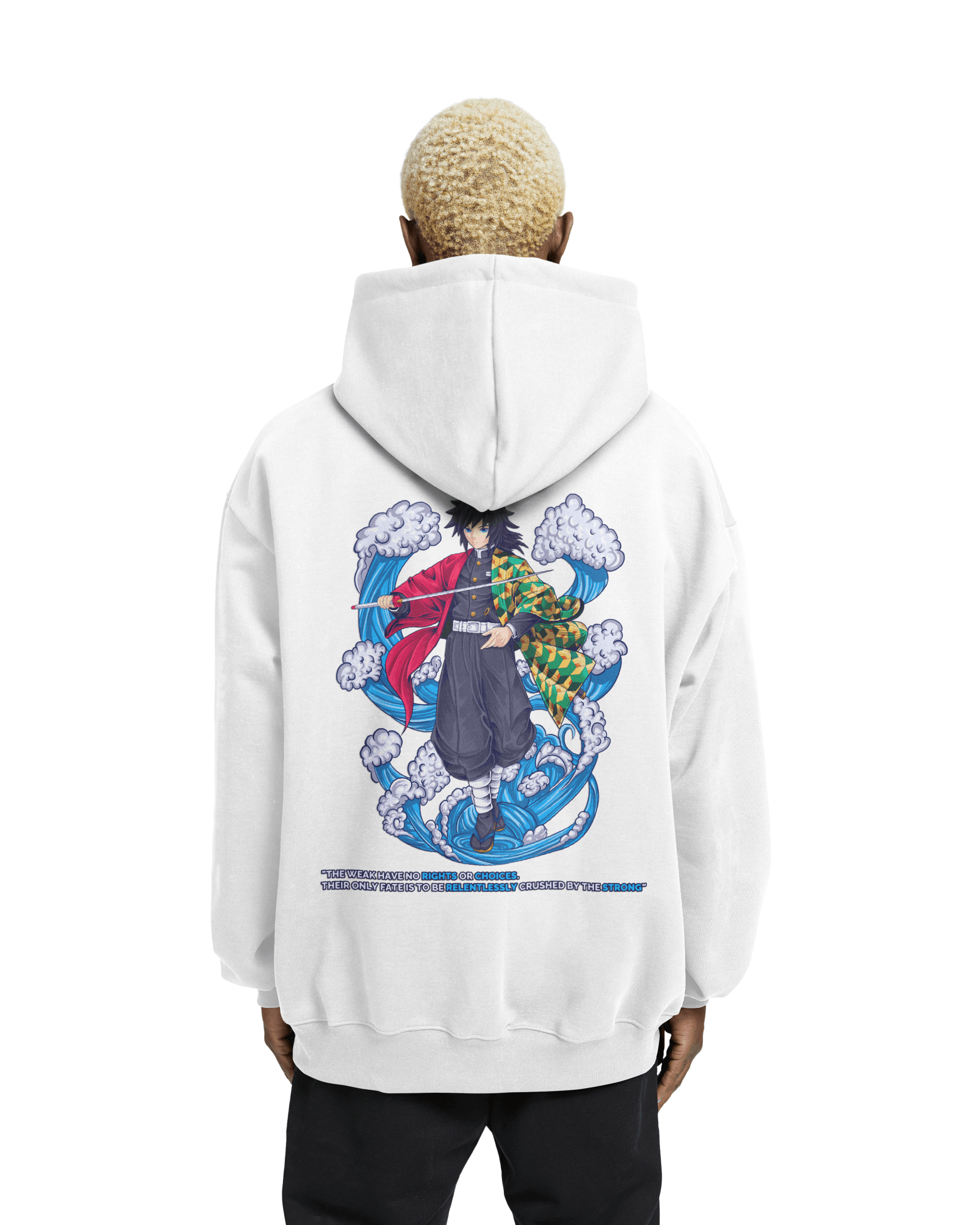 "GIYŪ TOMIOKA x THE WEAK" - Heavy Oversized Hoodie