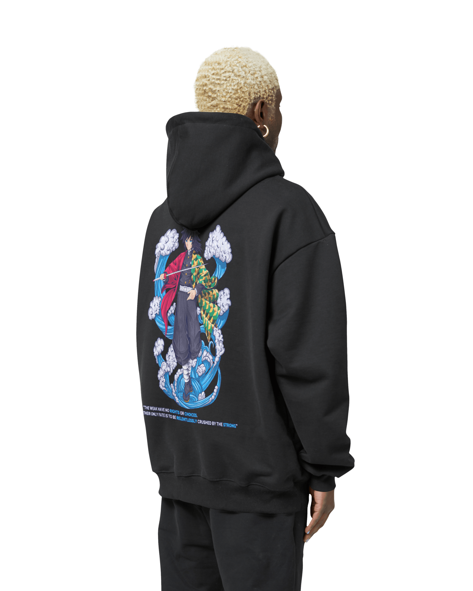 "GIYŪ TOMIOKA x THE WEAK" - Heavy Oversized Hoodie