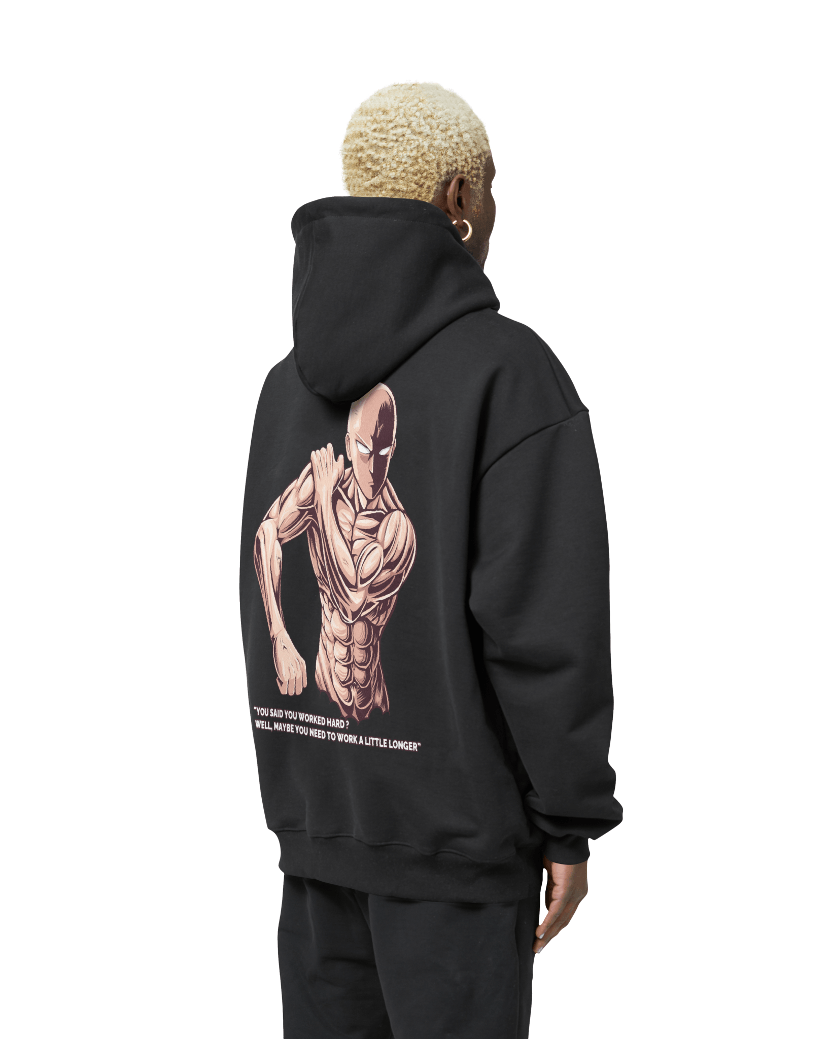 "SAITAMA x HARD WORK" - Heavy Oversized Hoodie