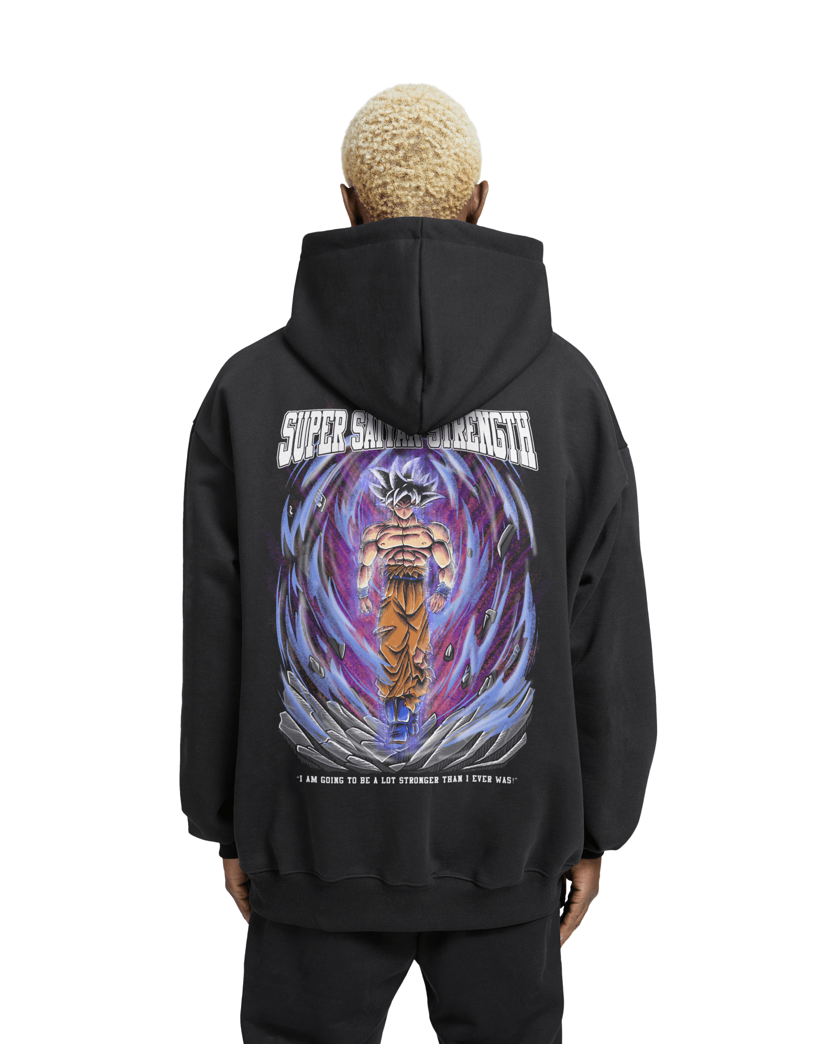 "SON GOKU x SAIYAN STRENGTH" - Heavy Oversized Hoodie
