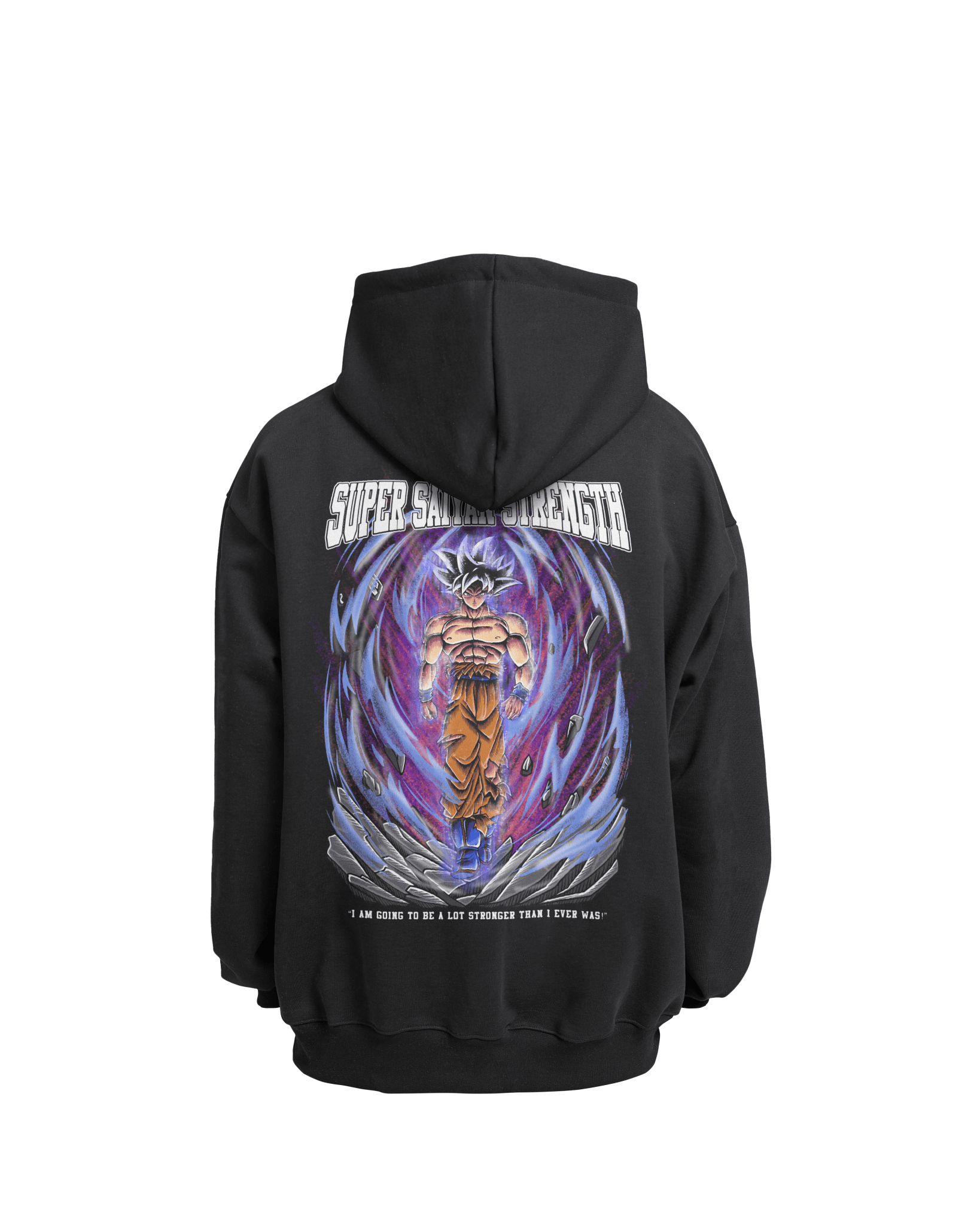"SON GOKU x SAIYAN STRENGTH" - Heavy Oversized Hoodie